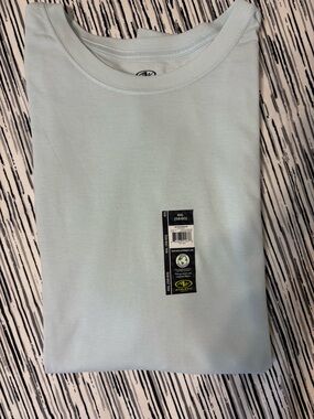 Mens Crew Neck T-Shirt in Light Blue